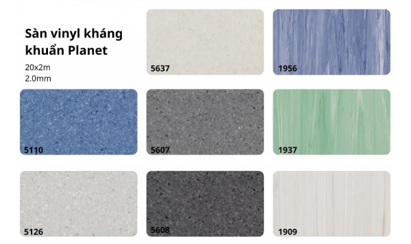 Sàn Vinyl Kháng Khuẩn Cao Cấp